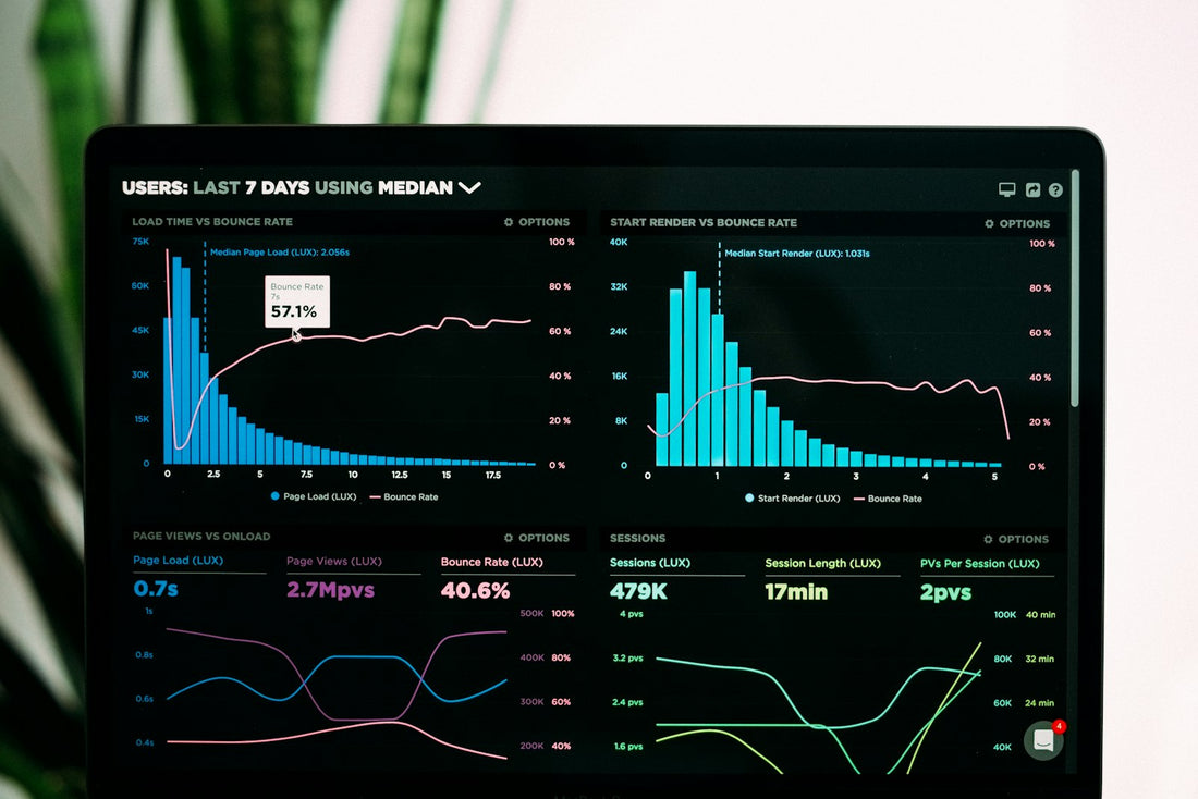 Gráfico de crecimiento en una pantalla representando el aumento de interes por opositar al TAI