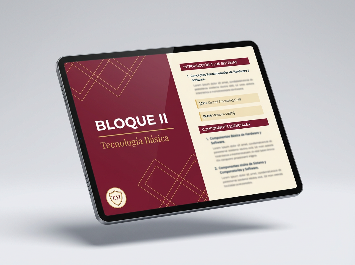 Bloque II TAI - Tecnología Básica